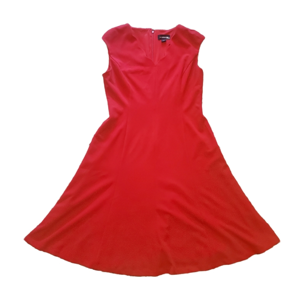 Lis Claiborne Red Dress